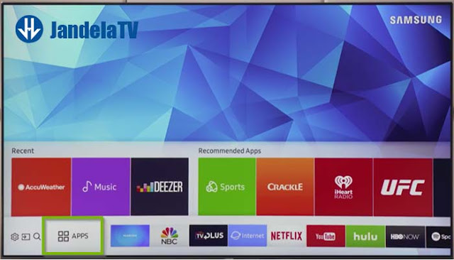 Cara Download Aplikasi Di Smart Tv Samsung Beserta Gambar Jandelatv