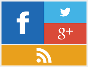 metro style social widget