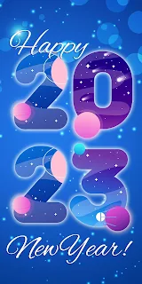 Happy New Year 2023: Space Numbers, Wishes, HD, PC, iPhone, Wallpaper
