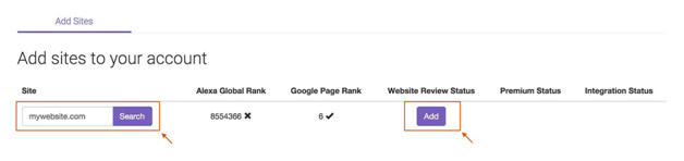 add sites on adsoptimal