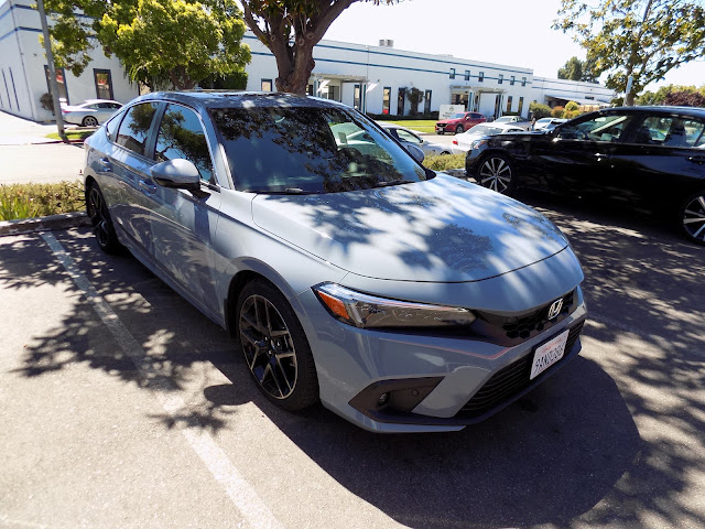 2022 Honda Civic EX-L- Prior to work done at Almost Everything Autobody