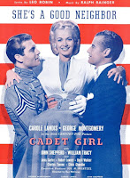 Carole Landis Cadet Girl Sheet Music