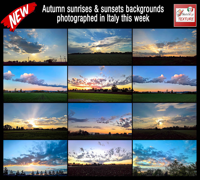  This calendar week nosotros took wages of the autumn flavor to  New fascinating Autumn sunrises in addition to sunsets backgrounds