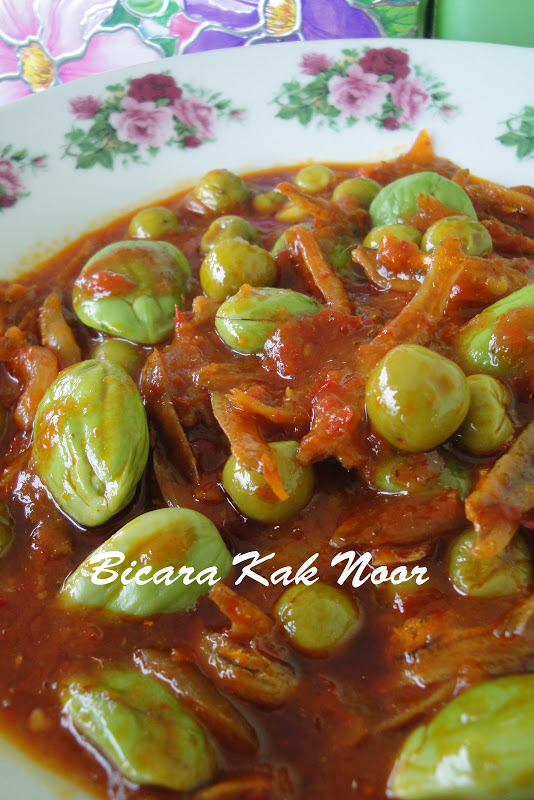 Sambal Bilis Petai & Terung Pipit  Bicara Kak Noor