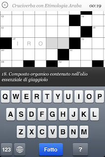Cruciverba a tema da Treccani per iPhone