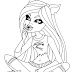 Coloriage Clawdeen Wolf Noel A Imprimer Facile