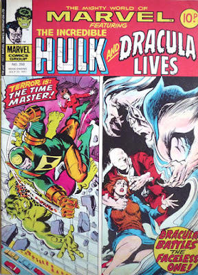 Mighty World of Marvel #250, Hulk and Dracula