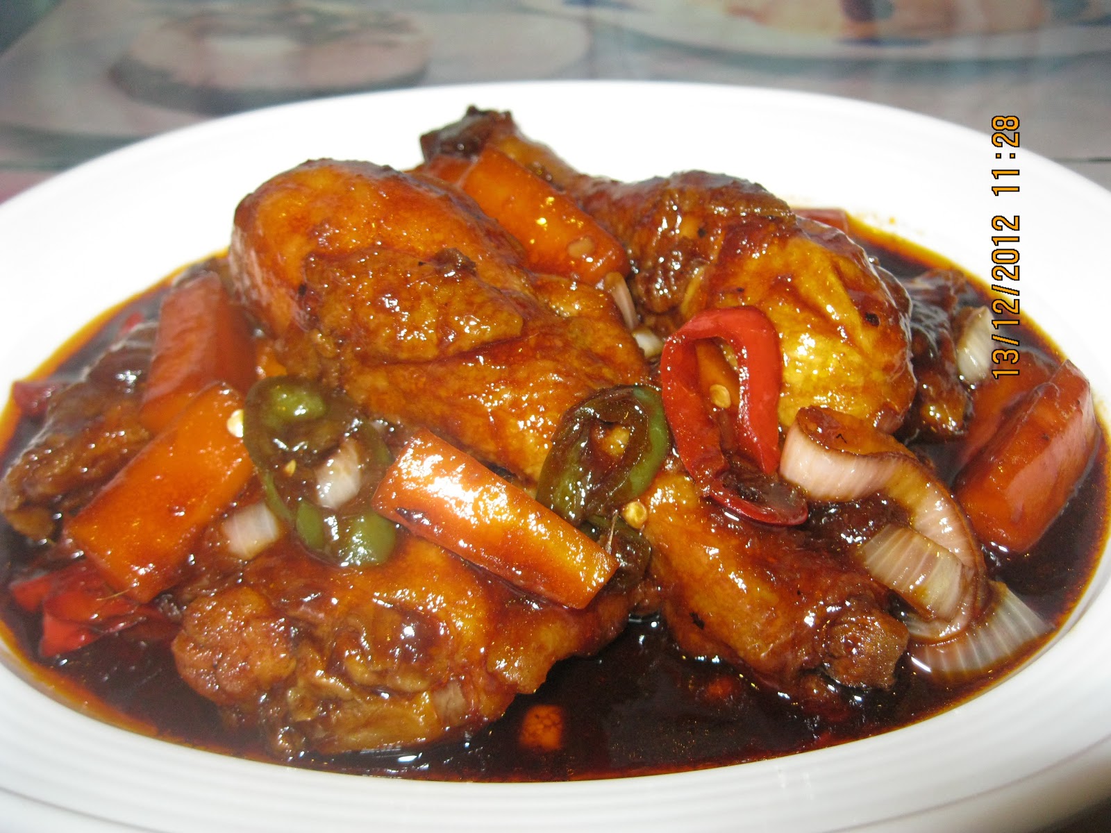 RESEPI CIKGU ANI: AYAM MASAK KICAP RESEPI BONDA