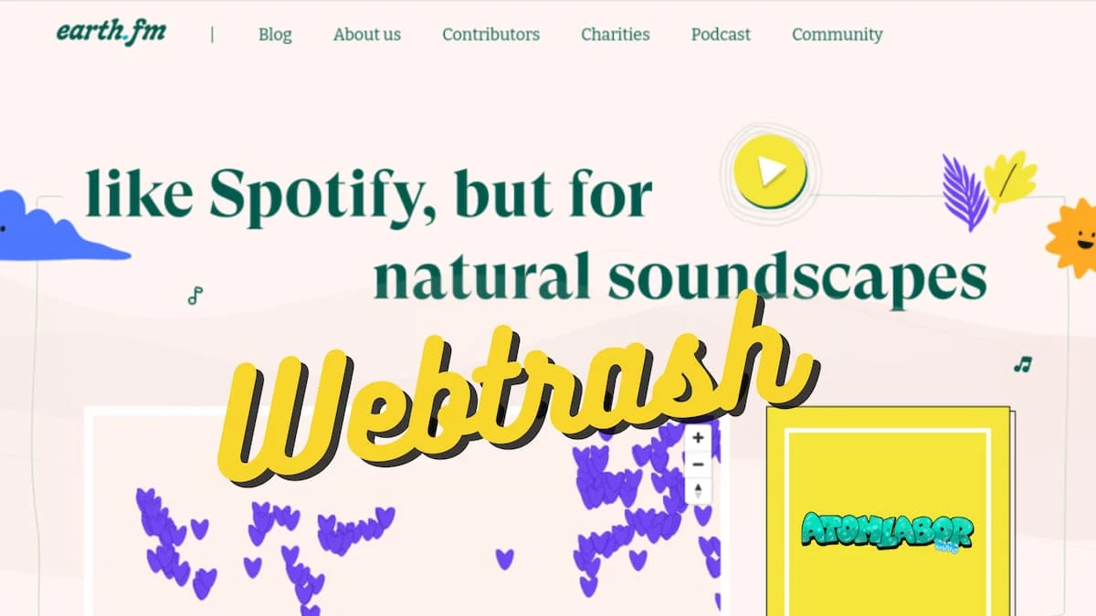 Wie Spotify, aber für Naturgeräusche | Earth FM