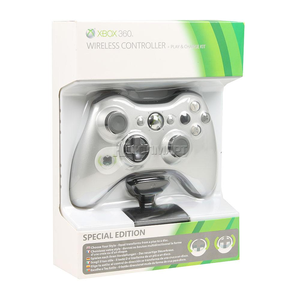 Limited Edition Silver Controller Xbox 360 Купить