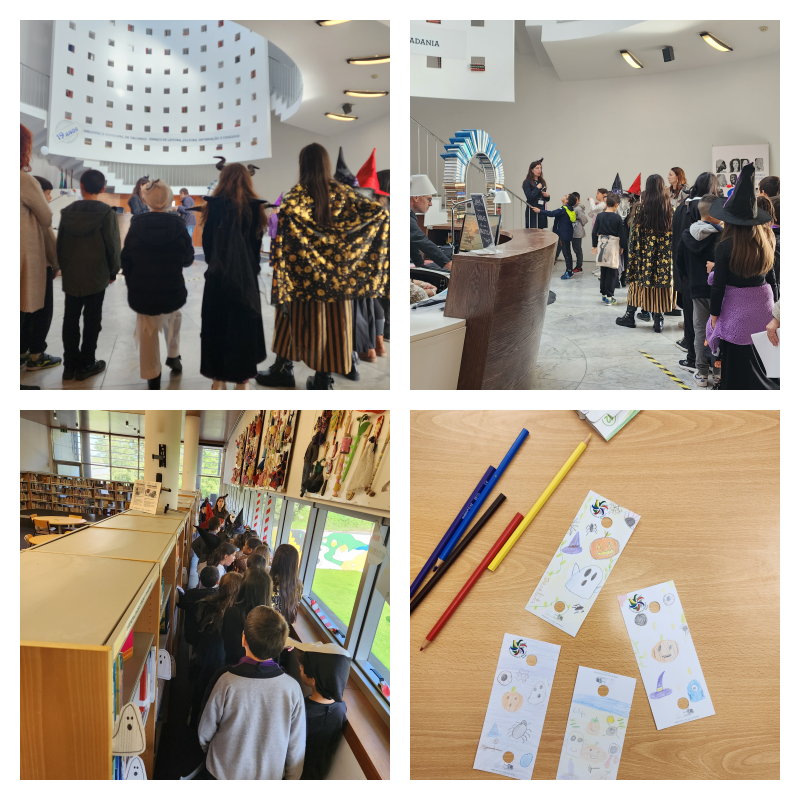 MIBE: Visitas à Biblioteca Municipal de Valongo