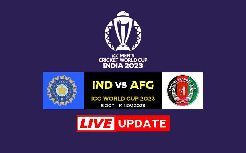 India vs Afghanistan Live Streaming, ICC Cricket World Cup 2023: Match Preview, Key Players, and How to Watch
