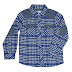  Riccione Blue Checked Shirt -3232ROR3611