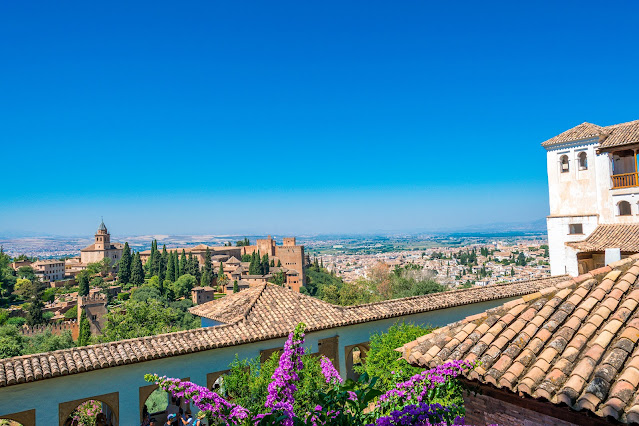 Vista desde el Palacio del Generalife