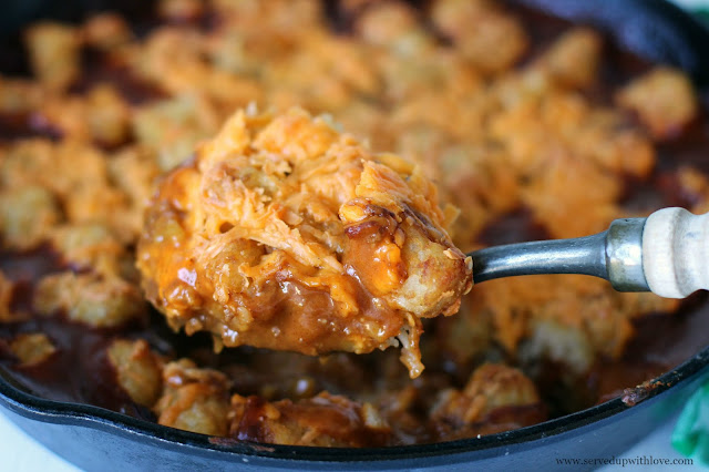 Chili Tater Tot Casserole