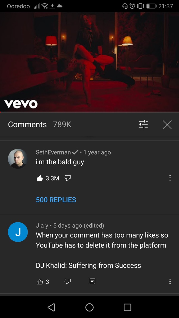 Most Liked Youtube Comment