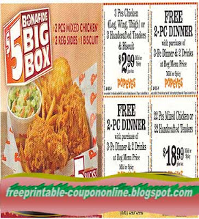 Free Printable Popeyes Chicken Coupons