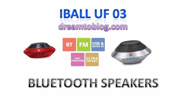 iBall UF 03 PORTABLE BLUETOOTH SPEAKER