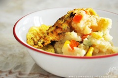 smashed potato