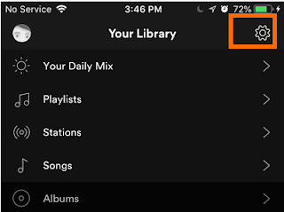 Cara Menyimpan Data Menggunakan Spotify di Iphone