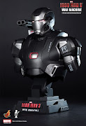 PreorderHot Toys Iron Man 3 War Machine 1/4th scale Bust HTB10 (ht iron man war machine bust )