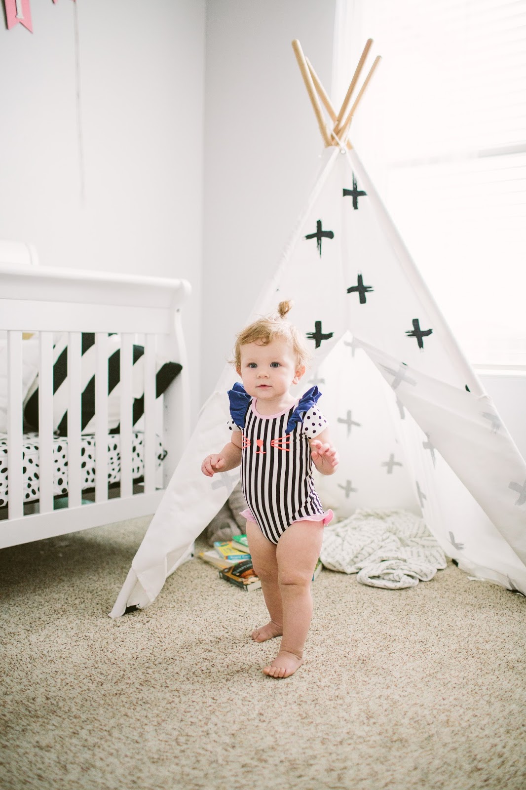 Baby Teepee, Utah Fashion Blogger, Baby Nursery