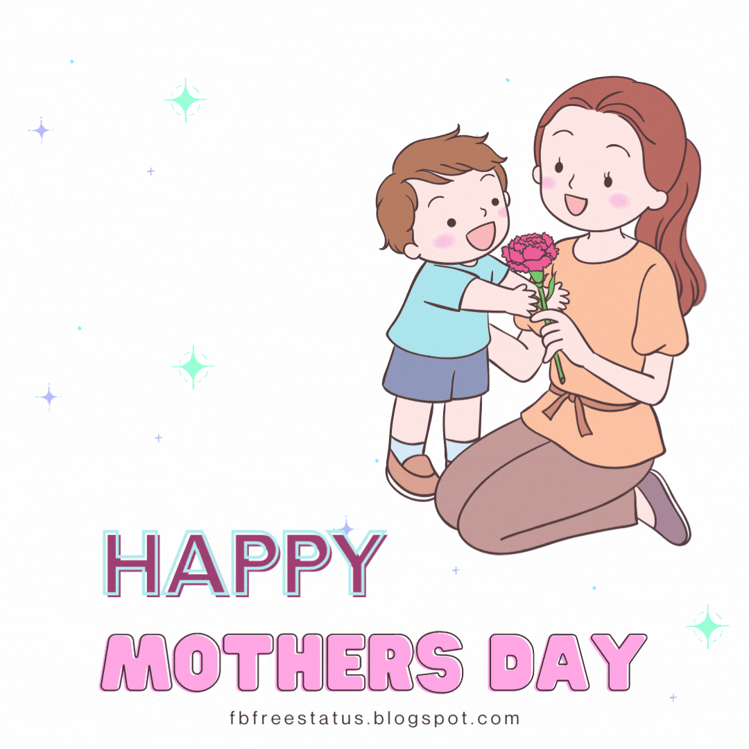 Cute Happy Mother's Day GIF Images To Send To Your Mom Happy Mother's Day GIF and GIF Mother's Day