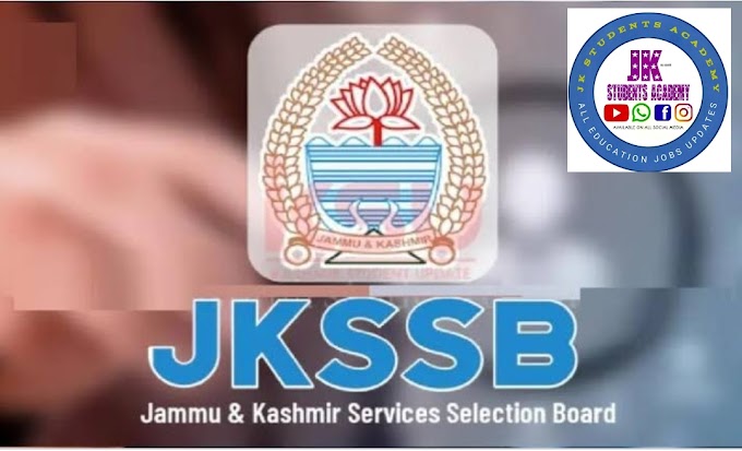 Big Breaking | Jkssb Faa Exams deferred till further intimation Check here full details