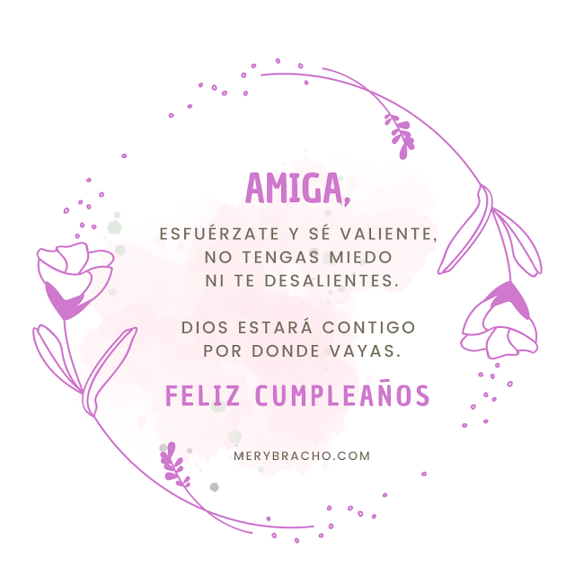 frases cristianas bendiciones para amiga en feliz cumpleaños