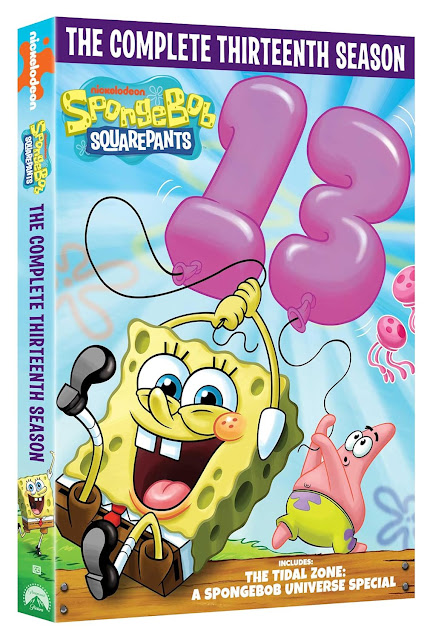 'SpongeBob SquarePants: The Complete 13th Season' cover art