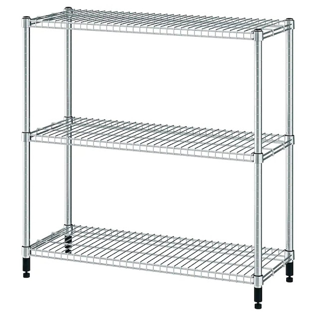 Chrome Wire Shelving in your Storage Space