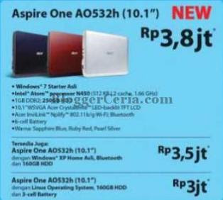 Acer Aspire One AO532H