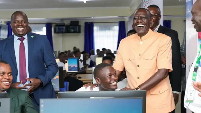 President William Ruto on Online tasks work