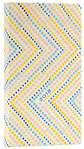 High Note 2018 Diagonal Dots 18-Month Weekly Pocket Planner: Beautiful, Durable, Soft-Cover, Foil Embellished, Checkbook Sized Planner Featuring ... Designer Art by Leah Duncan (CHK0290))