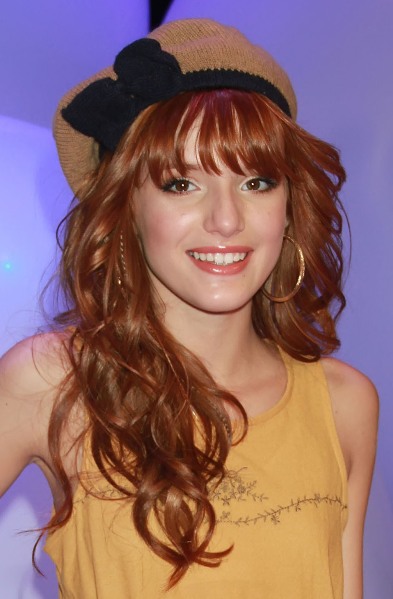 This is young and cute of Bella Thorne