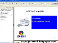 PRINTER EPSON STYLUS COLOR C70 / C80  SERVICE MANUAL