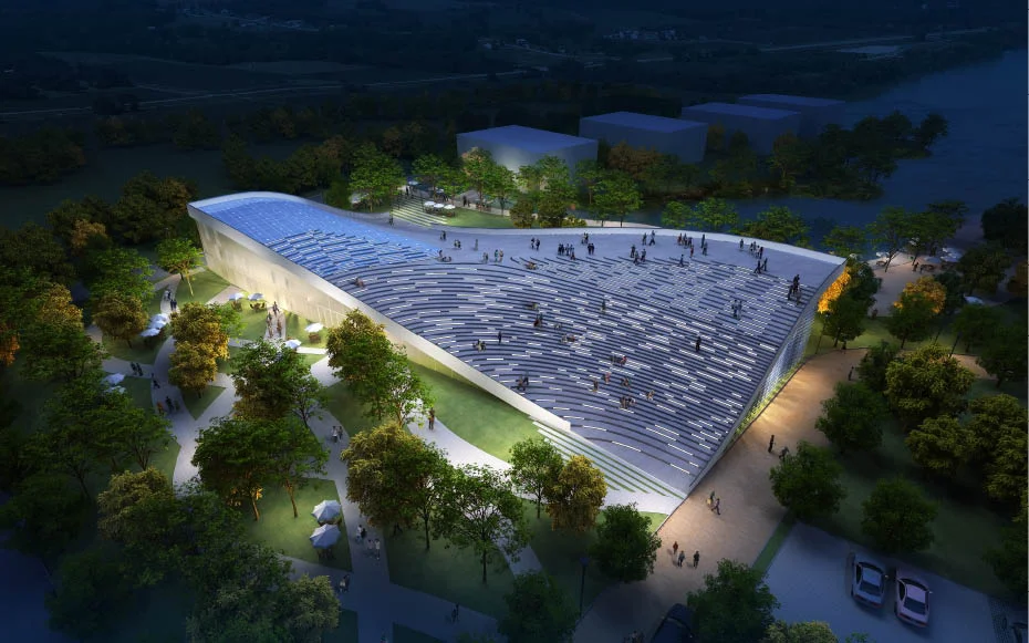 Pechino, Cina: Green Visitor Center by Jds Architects