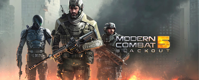 Download Game Modern Combat 5 Blackout v1.7.0I Mod APK + DATA MC5 (Offline)