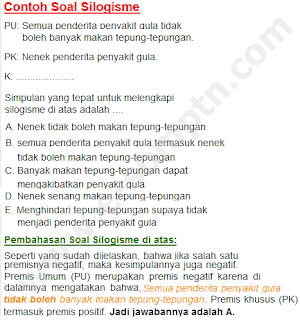 Pengertian dan Contoh Penalaran Silogisme dalam Bahasa Indonesia | SOAL