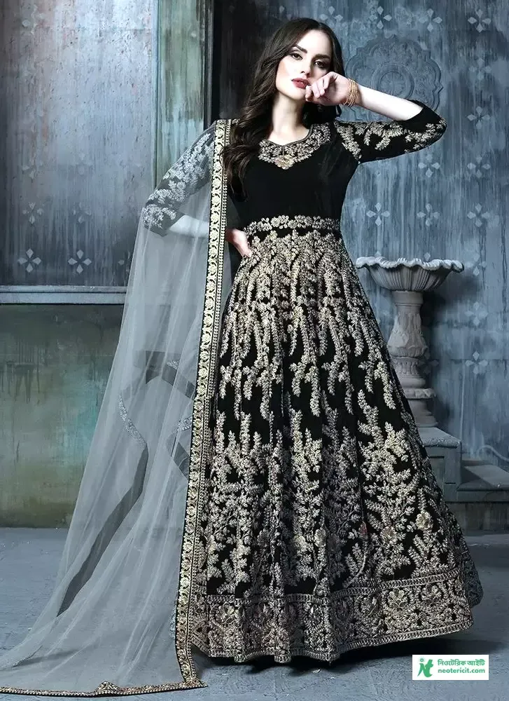 Anarkali Jamar Designs - Anarkali Jamar Designs Images - Anarkali Kurti - anarkali dress - NeotericIT.com - Image no 3