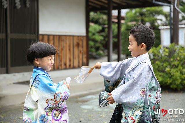 和歌山市矢宮神社の七五三の出張撮影