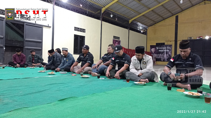 Jaga Marwah dan Ajaran, PSHT Cabang Lampung Barat Laksanakan Rapat Terbatas