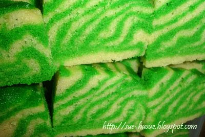 HaSue: I Love My Life: Kek Marble Pandan