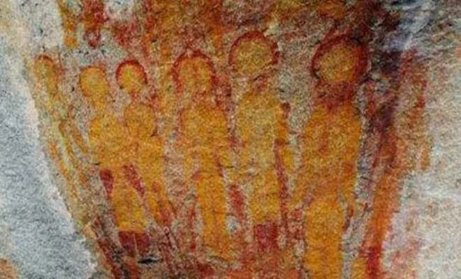 Ινδία: Μυστήριο με τοιχογραφίες 10,000 χρόνων που απεικονίζουν εξωγήινους