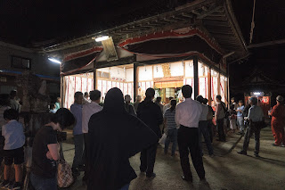 柿岡八幡宮太々神楽 見物人