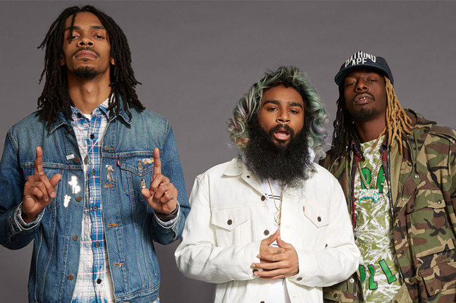 Veja o grupo Flatbush Zombies em ação com o clipe "iamlegend"