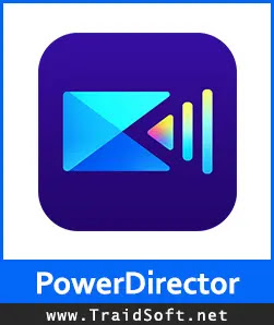 شعار تحميل برنامج PowerDirector