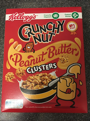 Kelloggs Crunchy Nut Peanut Butter Clusters 525gr