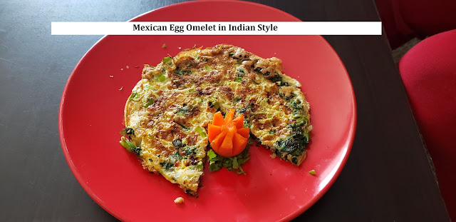 Mexican Omelet in Indian Style