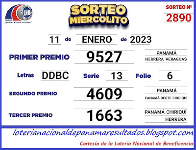 resultados-sorteo-miercoles-11-de-enero-2023-loteria-nacional-de-panama-tablero-oficial